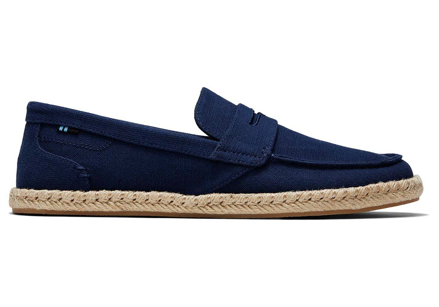 Toms Espadryle Męskie Granatowe - Stanford - 12JYWAXRO